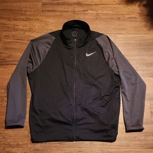 Nike Men's Performance Jacket in Black and Gray
